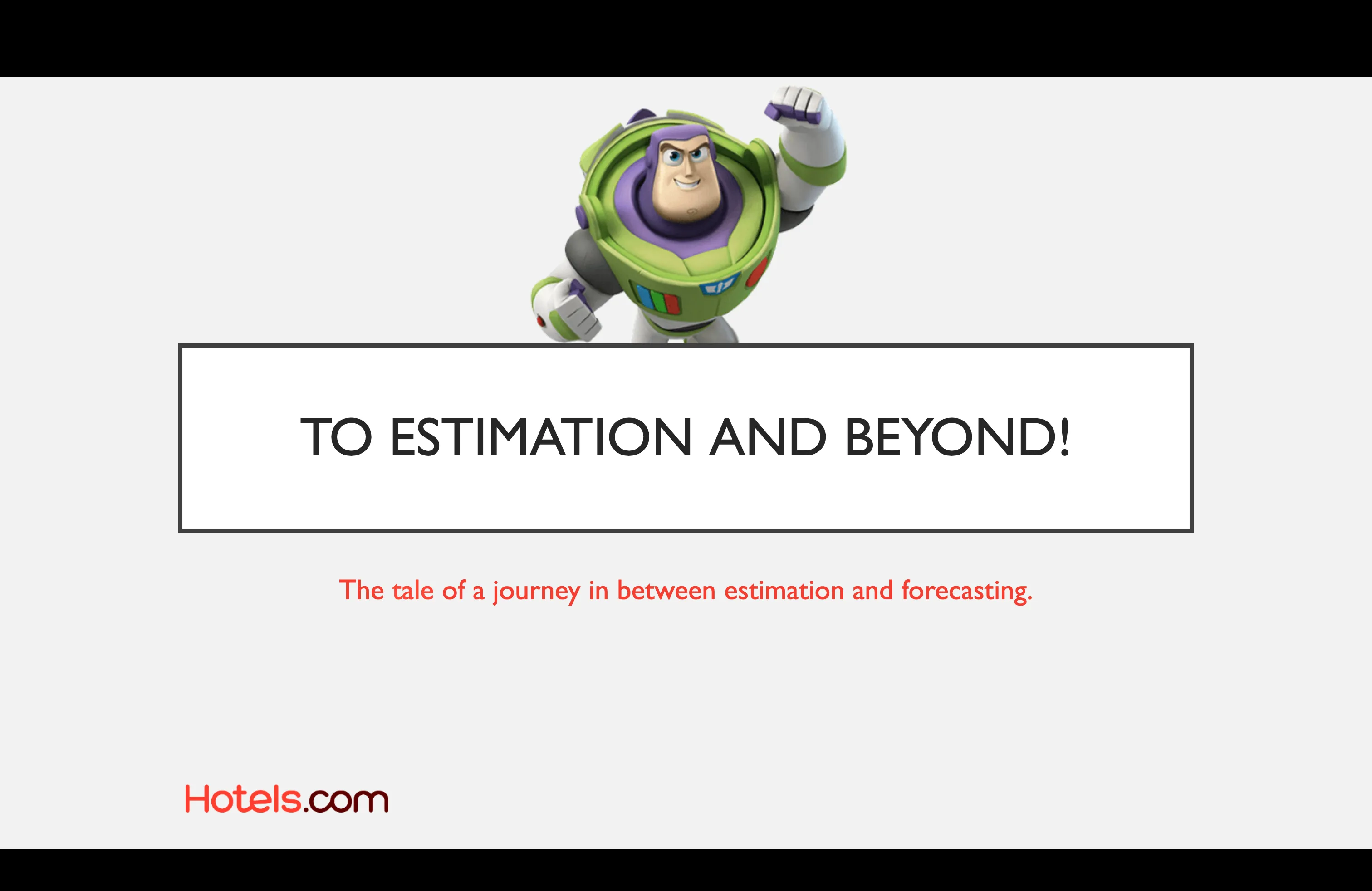 Picture of the presentation cover