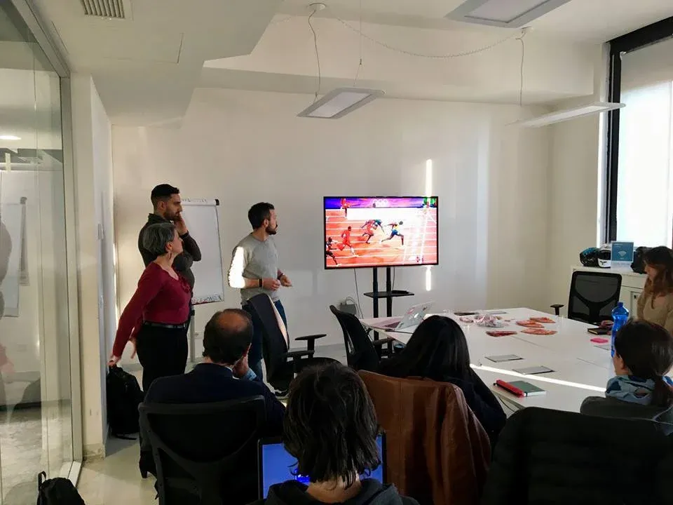 Picture of the ongoing Meetup